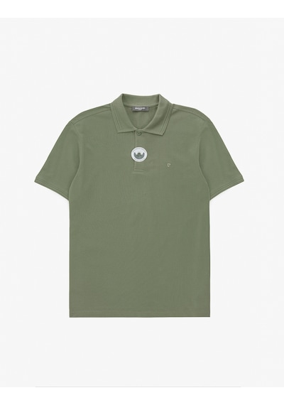 Pierre Cardin Erkek Haki Tişört Basic 50325312-vr027