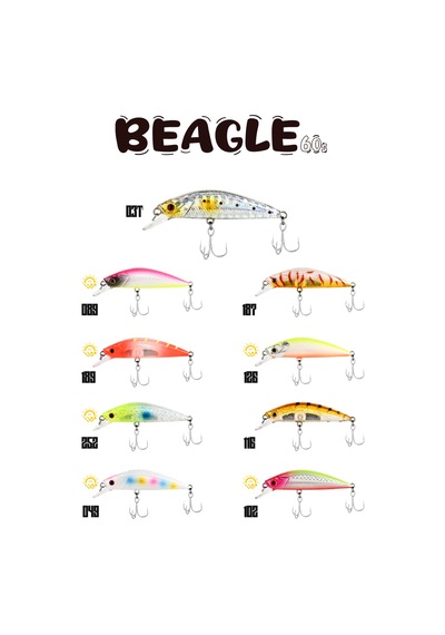Fujin Beagle 6cm 6.5gr Maket Balık 116 Gold Shrimp