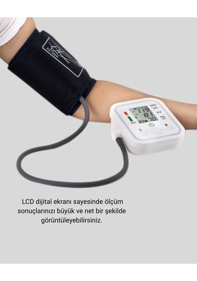 Üst Koldan Ölçüm Dijital Aleti Ihb Aritmi Uyarılı Ve Çift Hafızalı - Lisinya