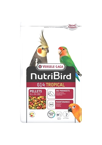 Versele-laga Nutribird G14 Tropıcal Paraket Pelet Yem 1kg