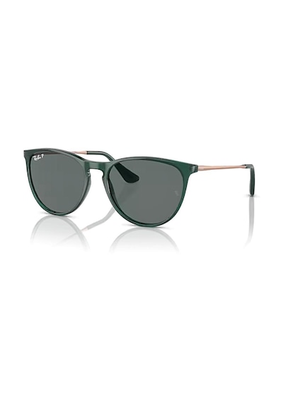 Ray-Ban Junior Rj 9060s 713081 50 Erika Polarize Çocuk Oval Yeşil Kemik Güneş Gözlüğü