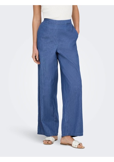 Only Onlnova Azure Chiara Kadın Denim Pantolon 15343011 Mavi