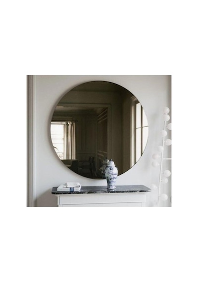 Enc Home 70 Cm Yuvarlak Ayna Gümüş