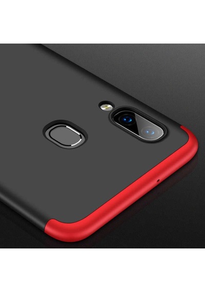 Samsung Uyumlu Galaxy A10S Kilif 3 Parçali 360 Tam Korumali Gkk Kapak 399505787