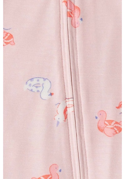 Carter's Kız Bebek Baskılı Fermuarlı Tulum Pembe 1v259510