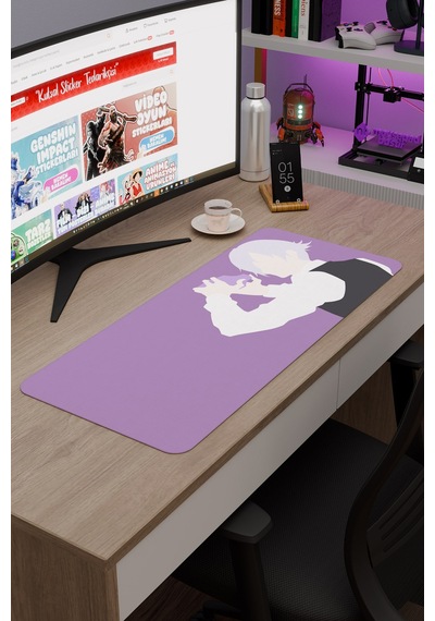 Death Parade Anime V3 - 70x30 Xl Gaming Kauçuk Kaymaz Taban Mouse Pad Fare Altlığı