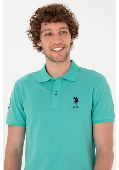 U.S. Polo Assn. Erkek Slim Fit Polo Yaka Mint Basic Tişört 50305929-VR090 U.S. Polo Assn. Erkek Slim Fit Polo Yaka Mint Basic Tişört 50305929-VR090