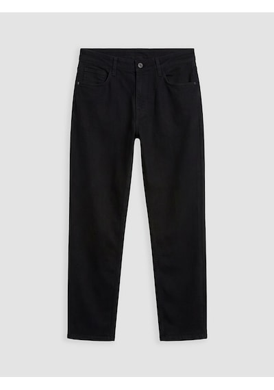 Lcwaıkıkı Classic Siyah Regular Fit Gabardin Erkek Chino Pantolon