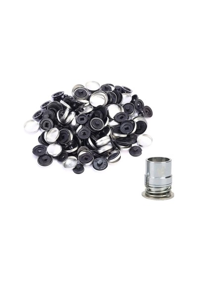 24no 15mm 1000 Ad Kumaş Kaplama Düğme Basma Kapsül Ve Kalıbı Seti