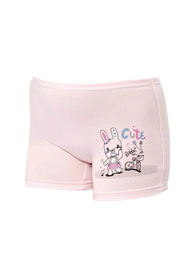 Kota 3409 Kız Çocuk Çok Renkli Baskılı Boxer 12 Adet 001