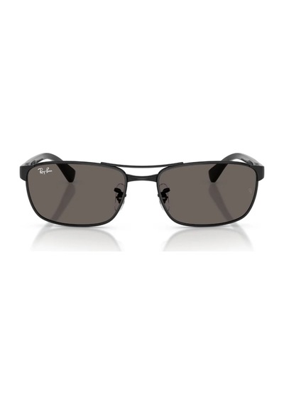 Ray-ban Rb 3778 002b1 60 Unisex Geometrik Siyah Metal Güneş Gözlüğü Siyah
