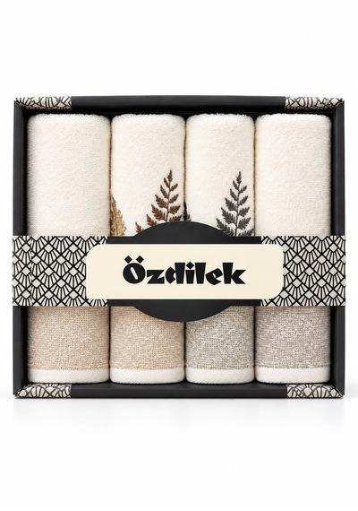 Özdilek Cotton Bliss El Ve Yüz Havlusu 50x90 Cm Krem - Bej