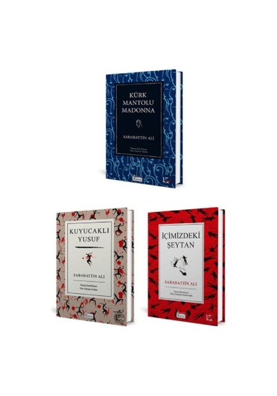 Sabahattin Ali Eserleri Bez Ciltli Seti - 3 Kitap