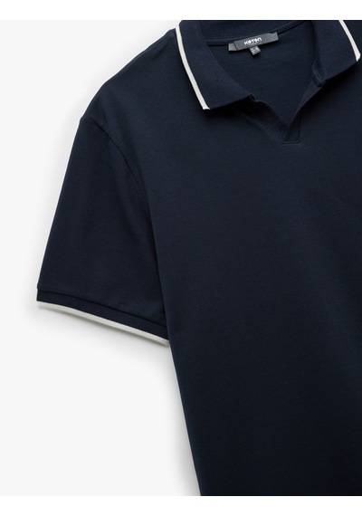 Koton Kontrast Detaylı Pamuklu Pike Kumaş Kısa Kollu Slim Fit Polo Yaka Tişört Lacivert 5sam10091mk Lacivert Koton Kontrast Detaylı Pamuklu Pike Kumaş Kısa Kollu Slim Fit Polo Yaka Tişört Lacivert 5sam10091mk Lacivert