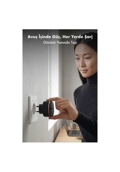 30w Mini Hızlı Şarj Adaptörü, Usb-c Pd İle 18w Pps - Akım Ve Isı Koruma