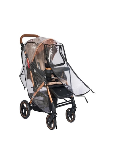 Tommy Baby Fermuarlı Yağmurluk Şeffaf