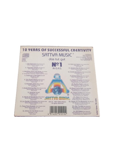 10 Years Of Successful Creativity Cd Sattva Music Das Tut Gut No