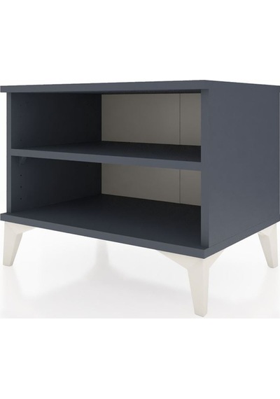 Hyperion Komodin Tek Raflı 60x44x48 Antrasit-antrasit Antrasit