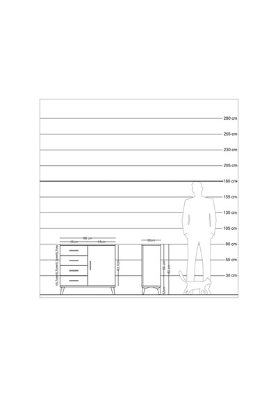 Arges Şifonyer Tek Raflı 4 Çekmeceli Tek Kapaklı 88x30x80 Çam-aytaşı/çam Aytaşı/çam Arges Şifonyer Tek Raflı 4 Çekmeceli Tek Kapaklı 88x30x80 Çam-aytaşı/çam Aytaşı/çam