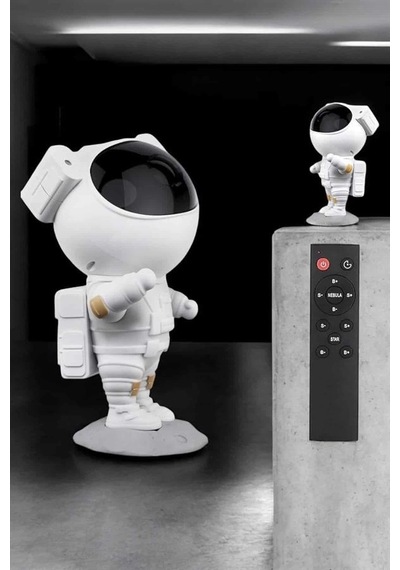 Mey İthalat Çocuklara Özel Projeksiyon Astronot Lamba Speaker Sevimli Diğer