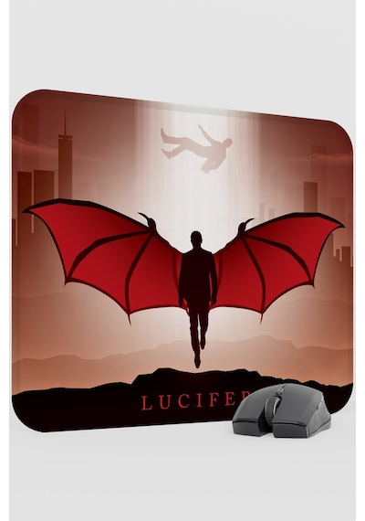 Lucifer V5 48x40 Xl Gaming Kauçuk Kaymaz Taban Mouse Pad Fare Altlığı