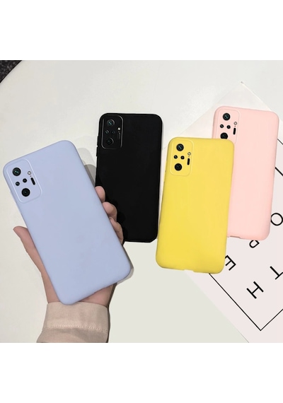 Xiaomi Redmi Note 10 Pro Kilif Koruyucu Içi Kadife Silikon Kapak 487298116
