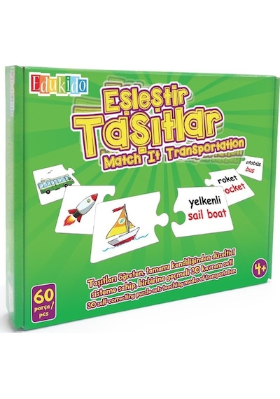 Edu-1010 Chiva. Eşleştir  Taşıtlar