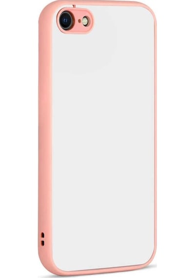 Apple Uyumlu iPhone 8 Kılıf Zore Hux Düğme Ve Kapak Zıt Renk Kılıf