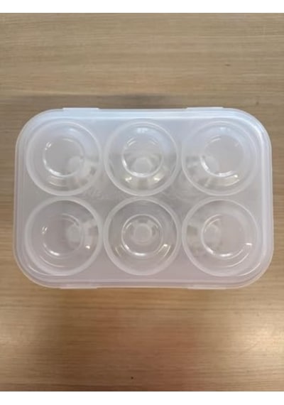 Bardak Taşıma Koruma Aparatı Kutusu Plastik 6'lı Rakı Bardaklığı