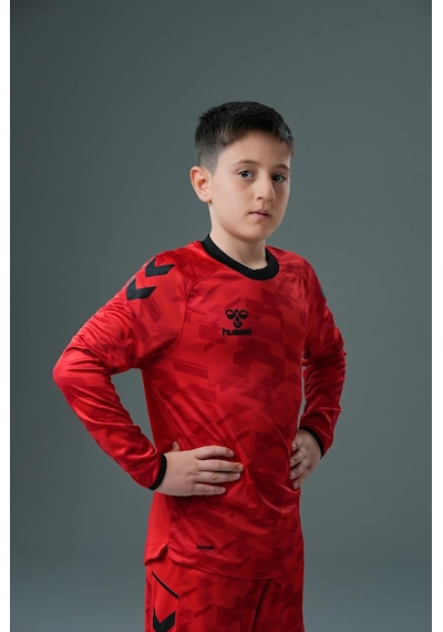 Hummel Line Kaleci Tek Üst Forma Kırmızı Çocuk