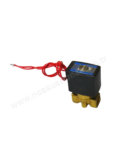 220 Volt Ac Yct V2B103 04 Siyah Solenoid Vana