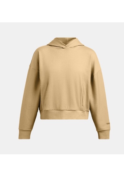 Under Armour Kadın Journey Rib Oversized Kapüşonlu Üst 1382732-263 Camel