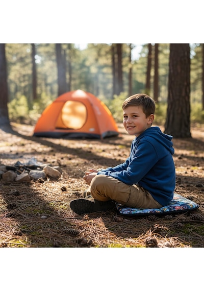 Outdoor Oturma Minderi, Kamp Matı, Yürüyüş, Stadyum Ve Seyahat İçin Katlanabilir Su Geçirmez Ox Adventure