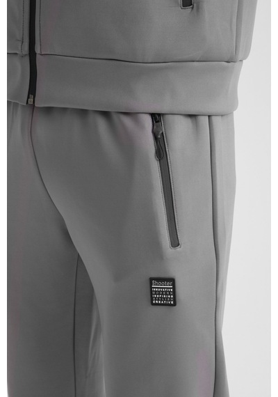 Shooter Sportswear Shooter Scuba Mevsimlik Regular Fit Erkek Eşofman Takım Gri