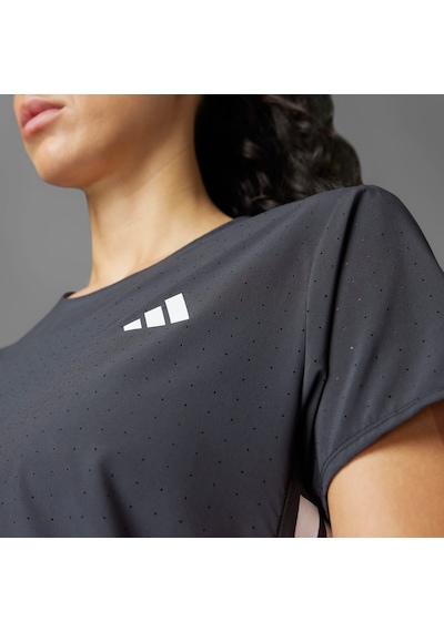 Adidas Jf3480 Adızero Tee W Kadın T-shirt Siyah