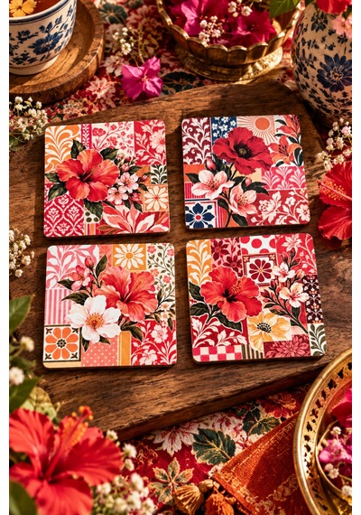 Blooming Garden Vintage Çiçek Desenli Temalı 4 Lü Bardak Altlığı Set 9 Cm, 3 Mm Ahşap Mdf, Dijital Baskı - 933718893 Diğer Blooming Garden Vintage Çiçek Desenli Temalı 4 Lü Bardak Altlığı Set 9 Cm, 3 Mm Ahşap Mdf, Dijital Baskı - 933718893 Diğer