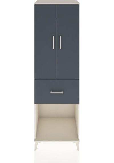 Hyperion Dolap Tek Raflı Tek Çekmeceli Tek Askılı 60x44x195 A... Aytaşı