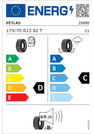Petlas 175/70R13 82T Elegant Pt311 Yaz Lastiği - 2026