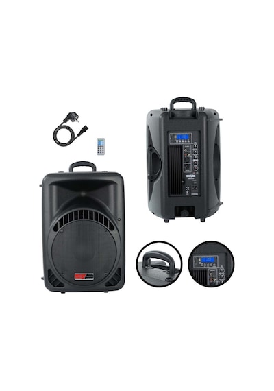 Lastvoice Ample-10a Aktif Kabin Hoparlör 10 İnç 600 Watt Bluetooth Usb