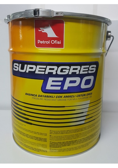 Petrol Ofisi Super Gres Ep0 Lityum Sabunlu Gres 15 KG