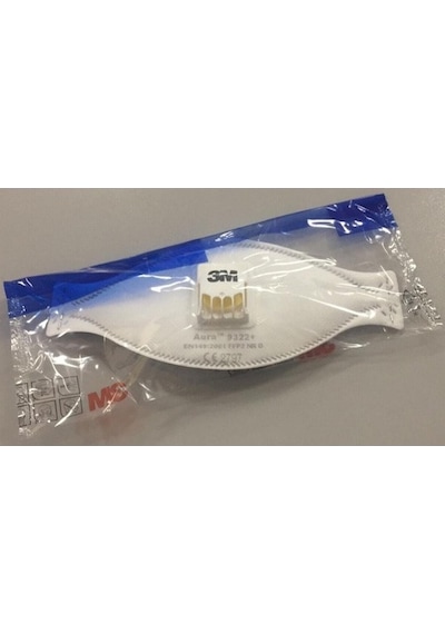 3M Ffp2 9322+ Ventilli Maske 10 Adet