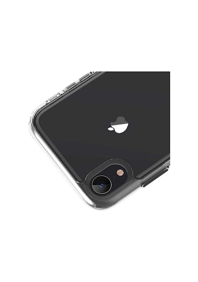 Apple Uyumlu iPhone XR 6.1 Kılıf Zore Coss Şeffaf Sert Silikon Kılıf Renksiz