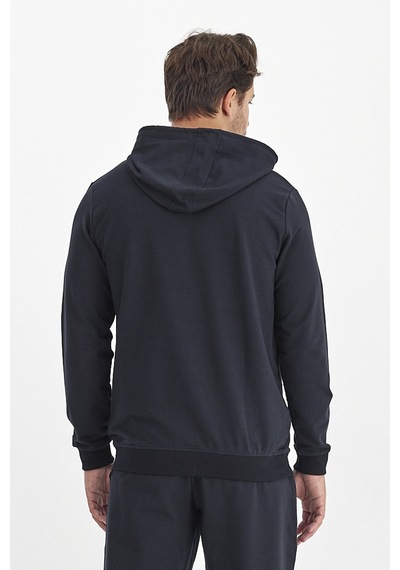 Monox Erkek Kapüşonlu Mevsimlik Sweatshirt 001 Lacivert