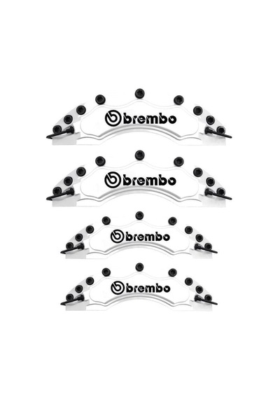 Alfa Romeo 159 Uyumlu Brembo Beyaz Kaliper Kapağı 4 Parça Ön Arka Set