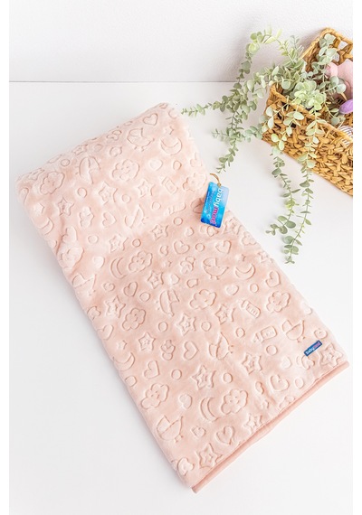 Yıldızlı Peluş Bebek Battaniyesi Çok Renkli