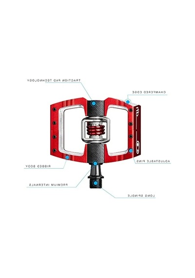 Kırmızı Mallet Dh Pedal, 2018 Model, Yüksek Performans