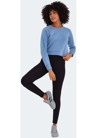 Slazenger KAITO IN Kadın Sweatshirt Mavi