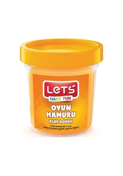 Lets Oyun Hamuru 115gr Turuncu - 2 Adet