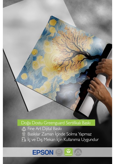 Zestia Ahşap Çerçeveli Tablo, Van Gogh Yıldızlı Gece Köprü Yorumu