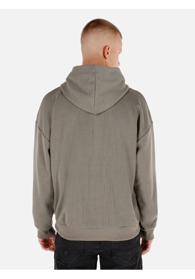 Colin's Colins Normal Kesim Kapüşonlu Cepli Yeşil Erkek Sweatshirt Cl1070051 Haki